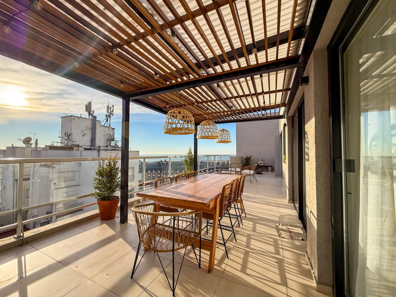 VENDEMOS SEMIPISO CON TERRAZA Y VISTA AL MAR 