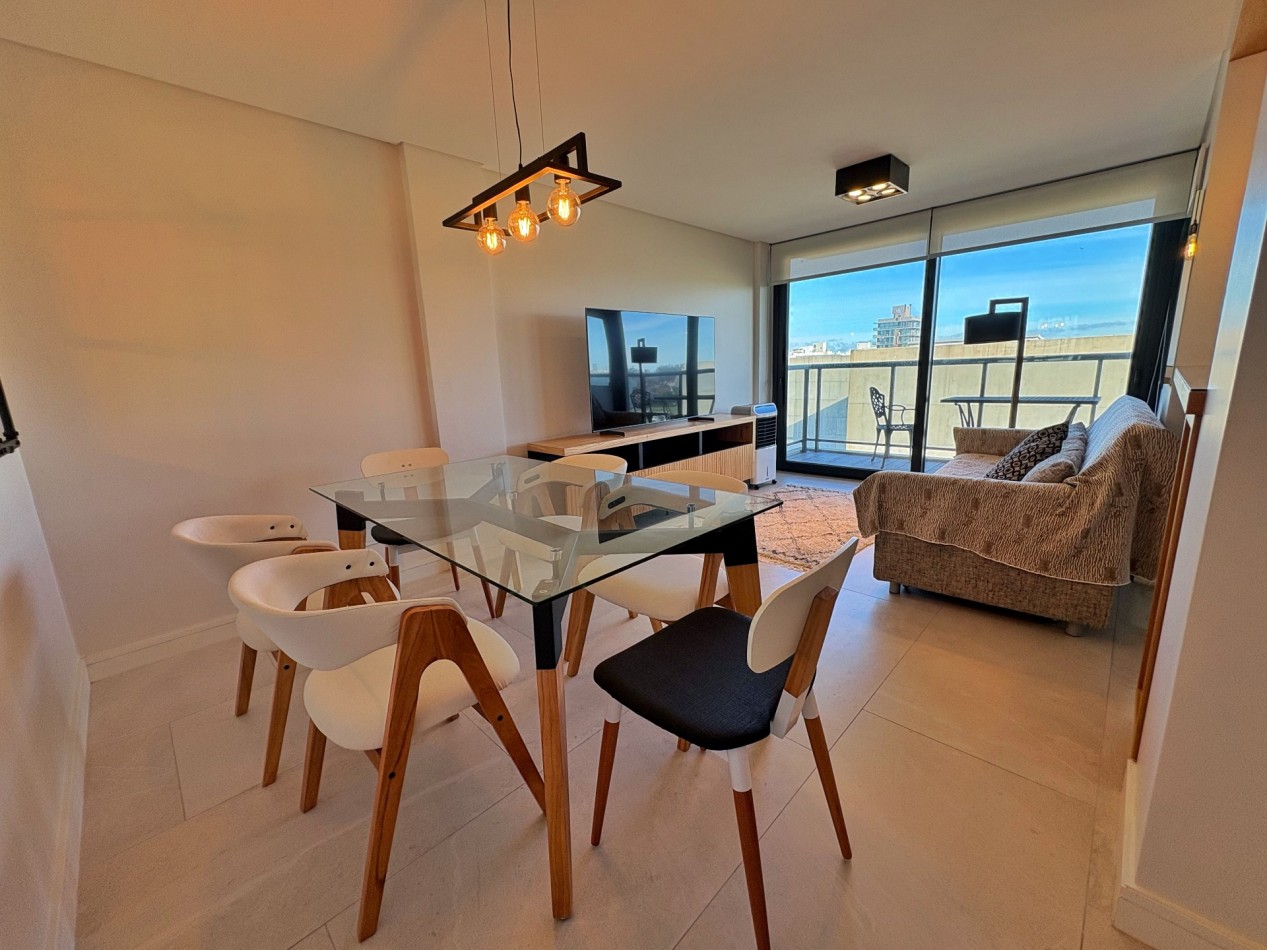 ALQUILER DEPARTAMENTO DE CATEGORIA CON VISTA AL MAR 2 AMB CON COCHERA EN EDIFICIO MARINA BANUS
