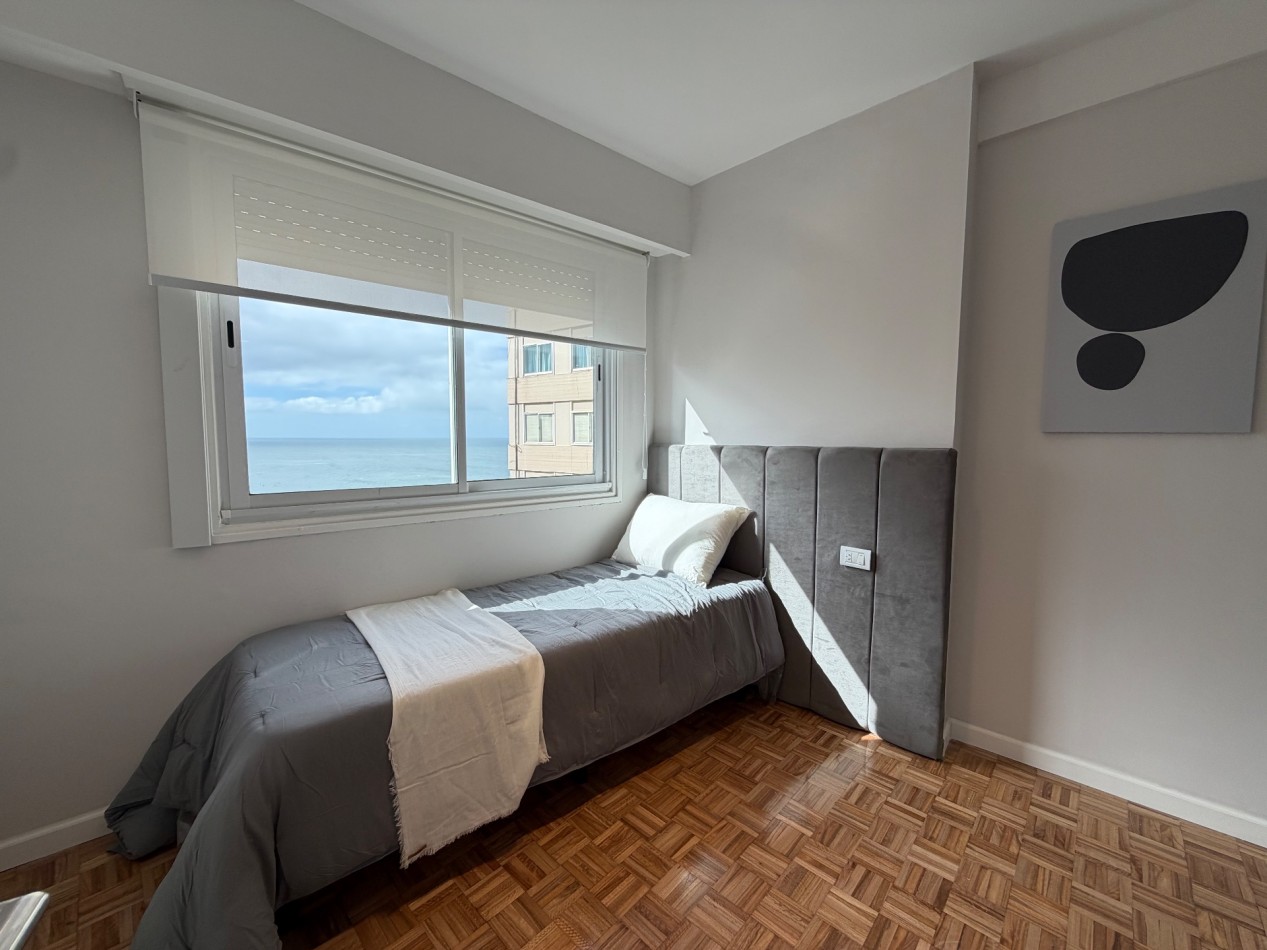 DEPARTAMENTO 4 AMBIENTES CON COCHERA Y VISTA AL MAR