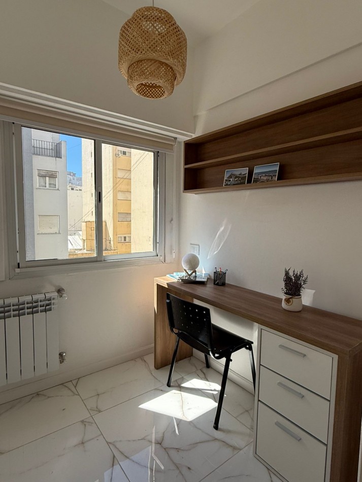 DEPARTAMENTO 3 AMB + ESCRITORIO - ZONA CENTRO 